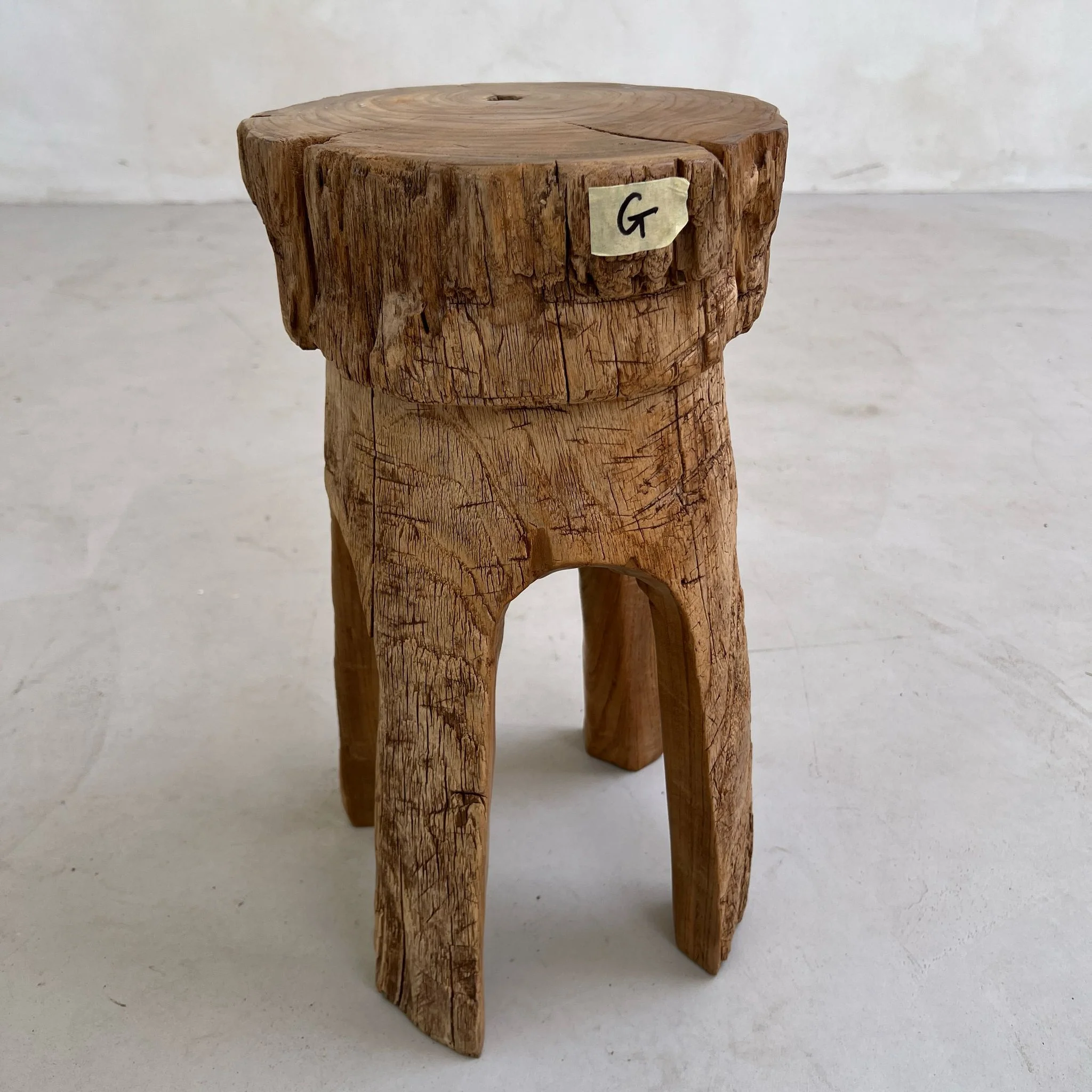 Tree Trunk Stool Side Table - Image 8