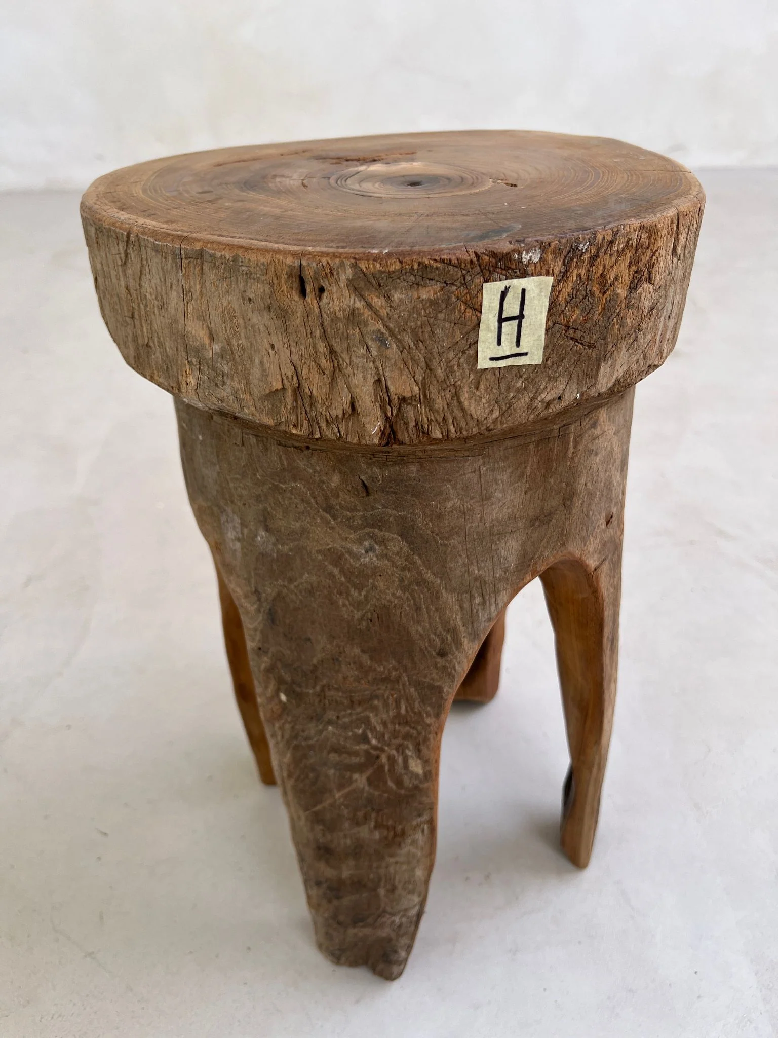 Tree Trunk Stool Side Table - Image 9