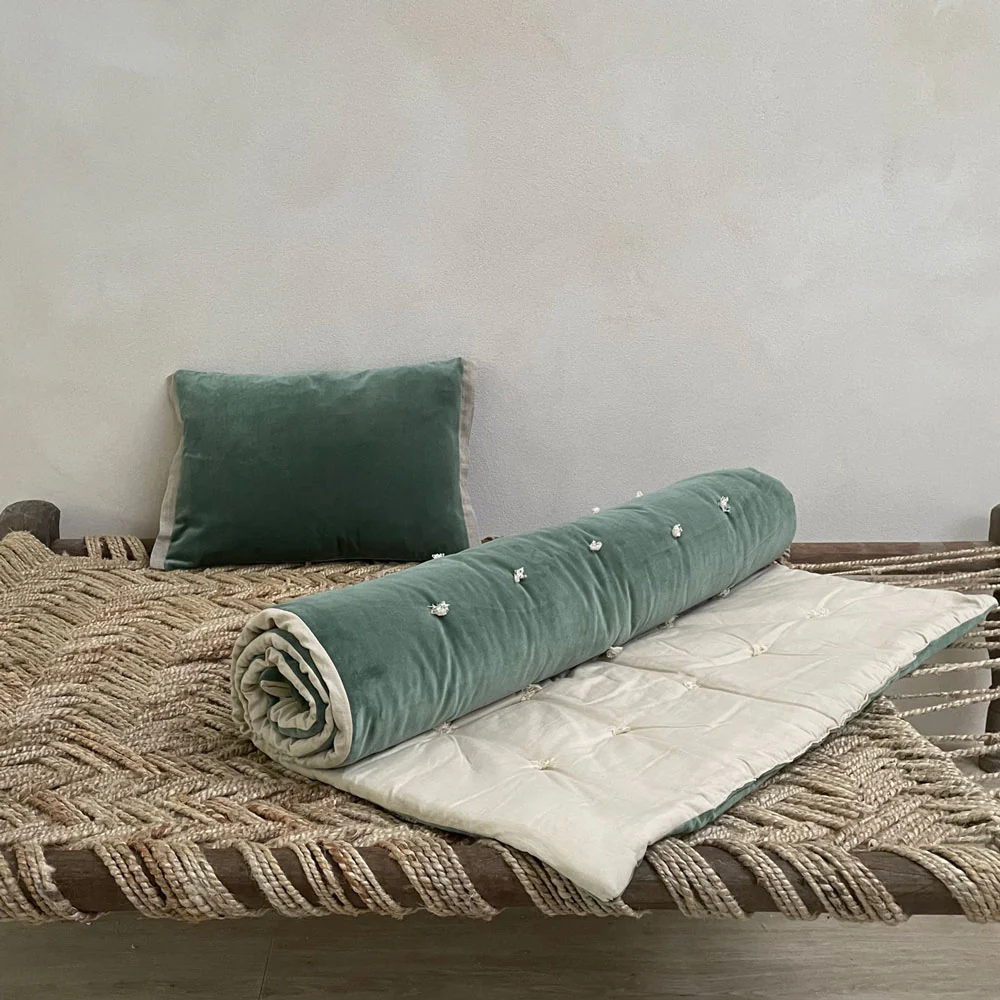 Velvet Throw Jade - Image 3