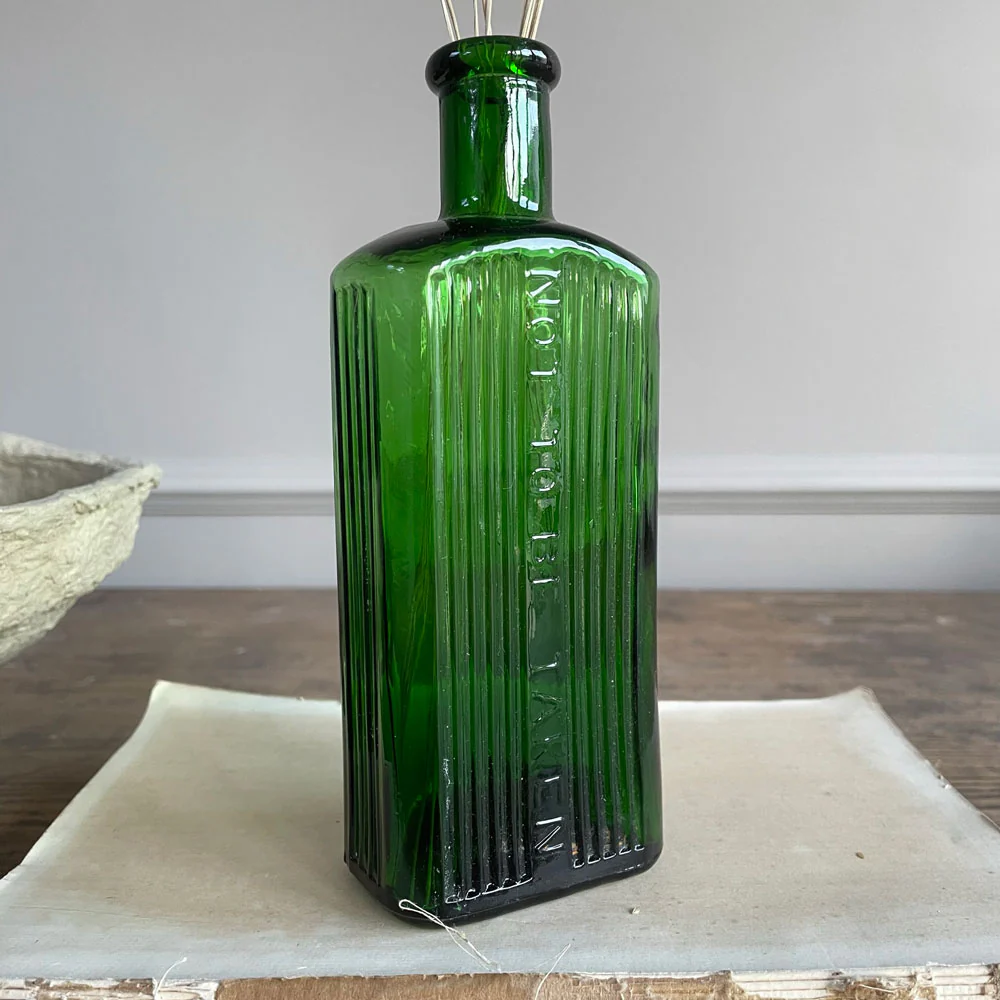 Victorian Green Bottle Rectangle Large - Image 2
