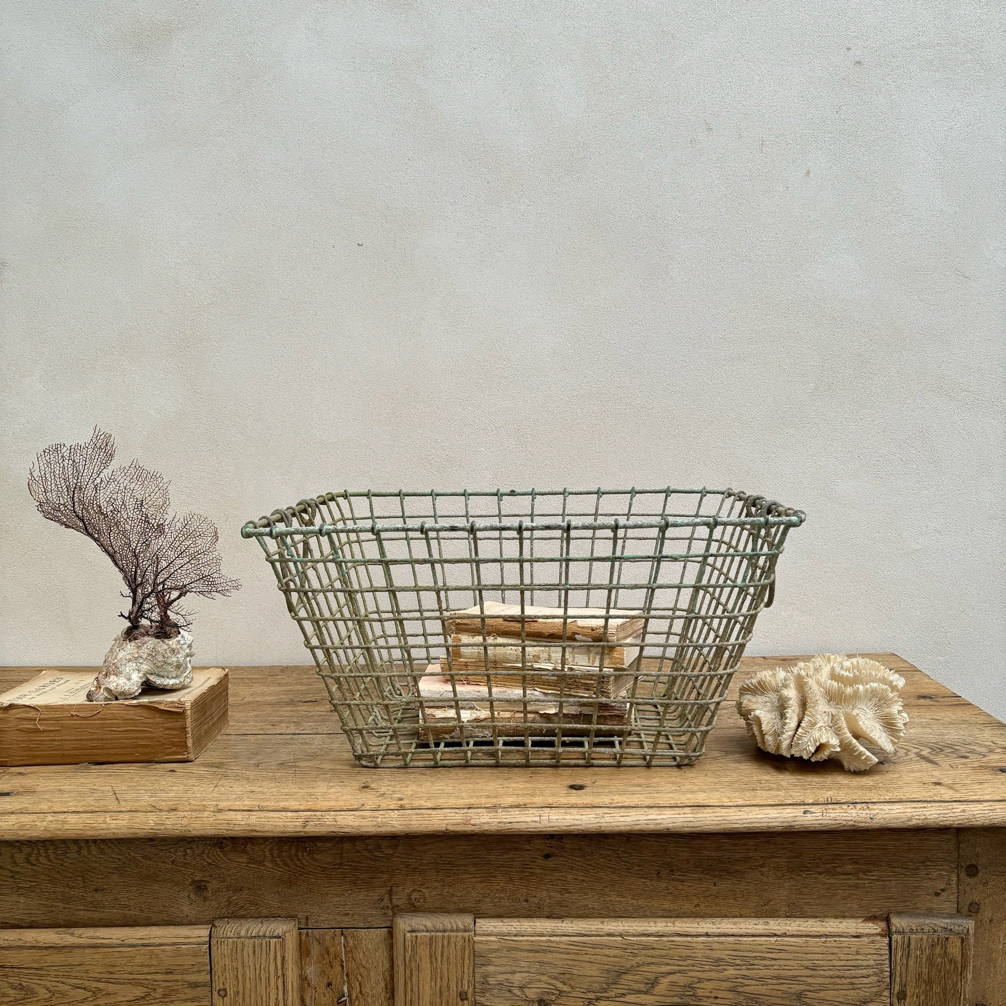 Vintage French Oyster Basket - Image 12