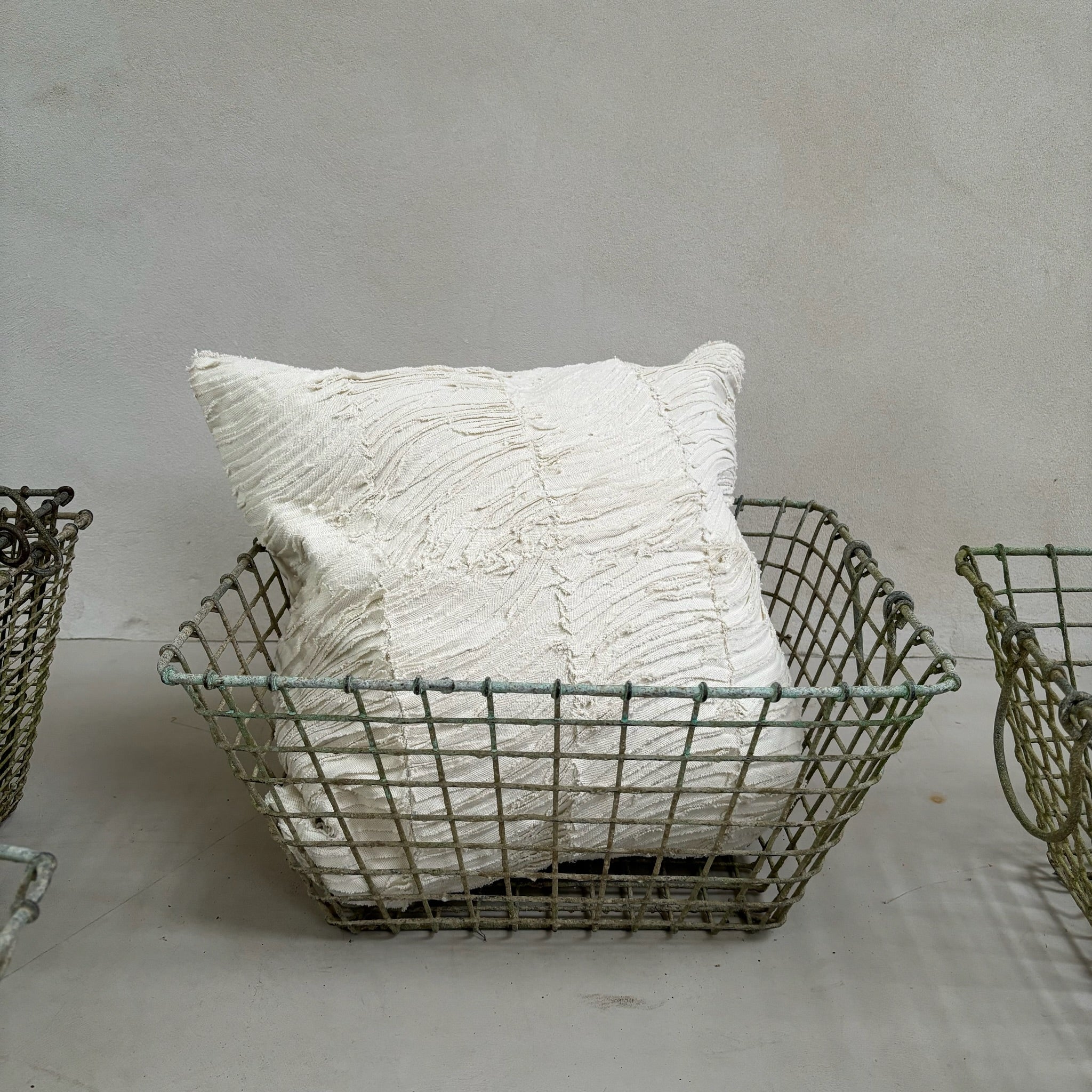 Vintage French Oyster Basket - Image 5