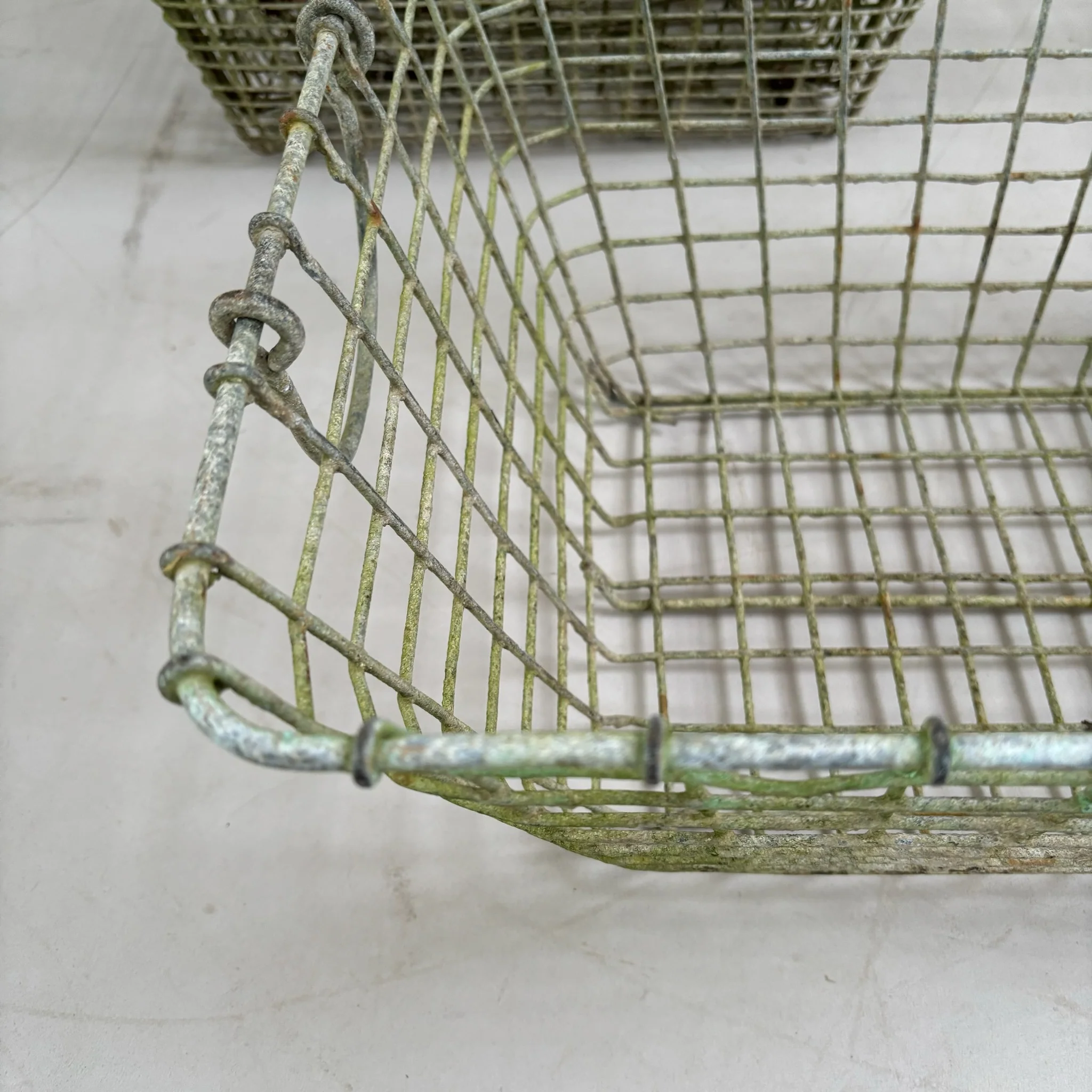 Vintage French Oyster Basket - Image 7