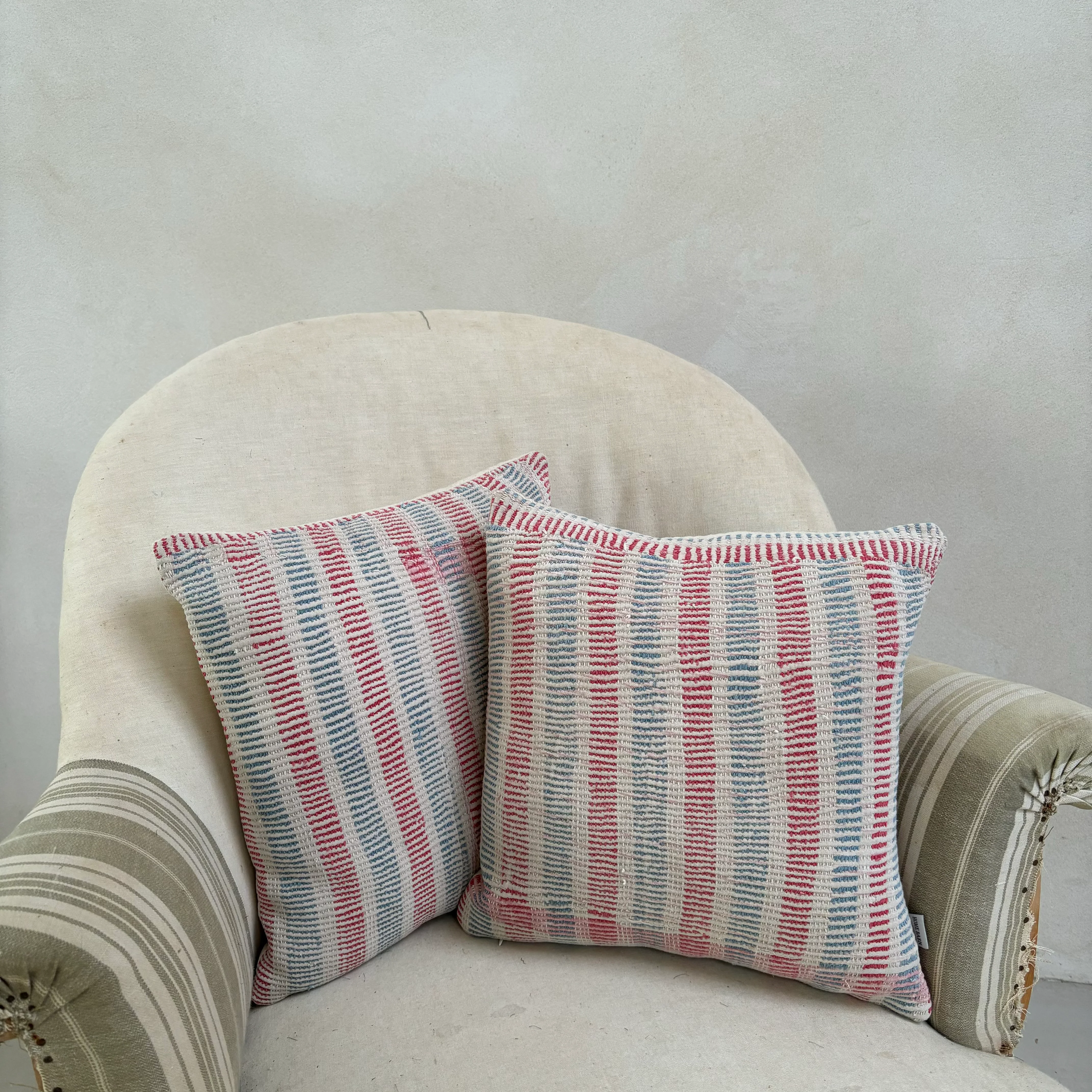 Vintage Kantha Cushion Square