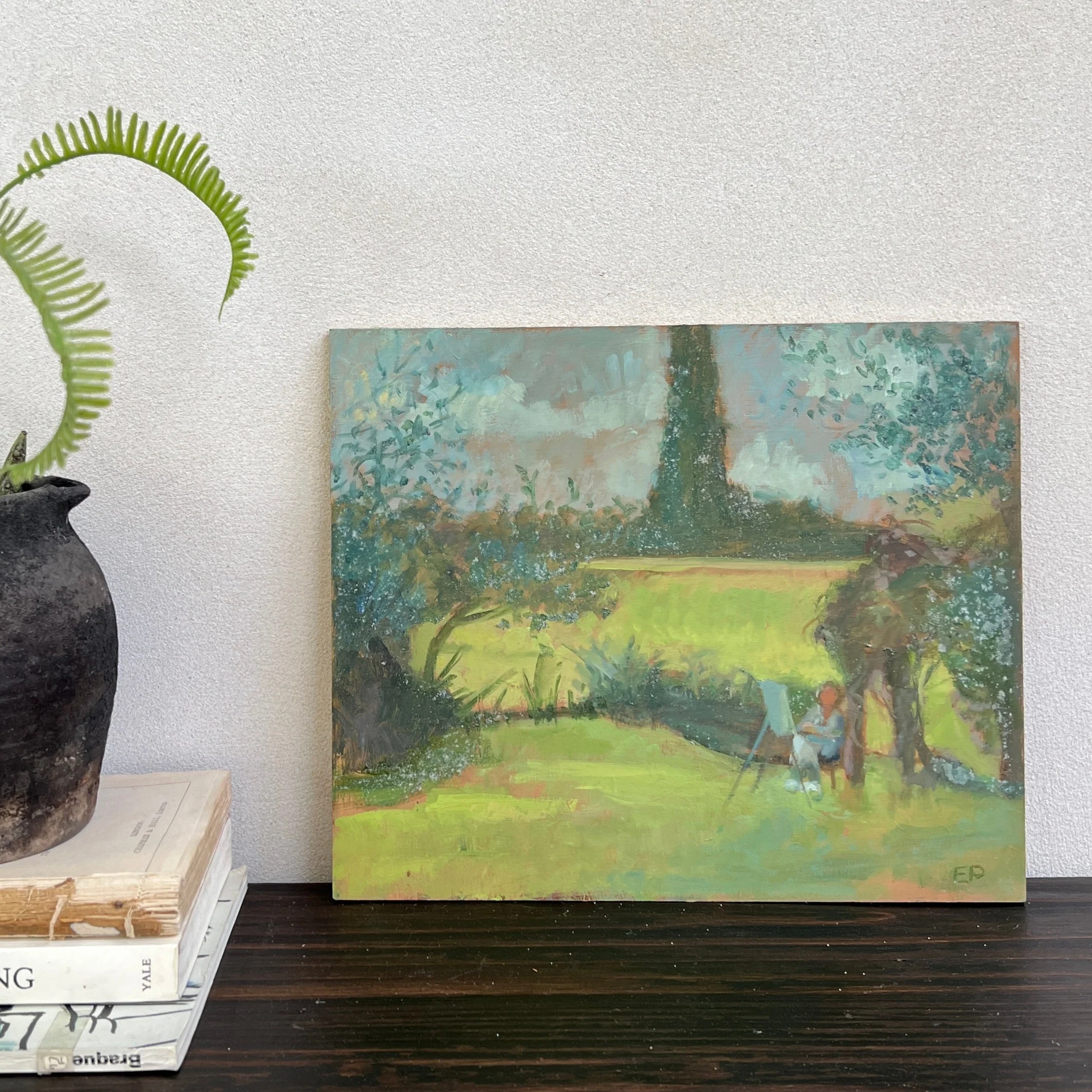 Vintage Oil on Art Board | No:24