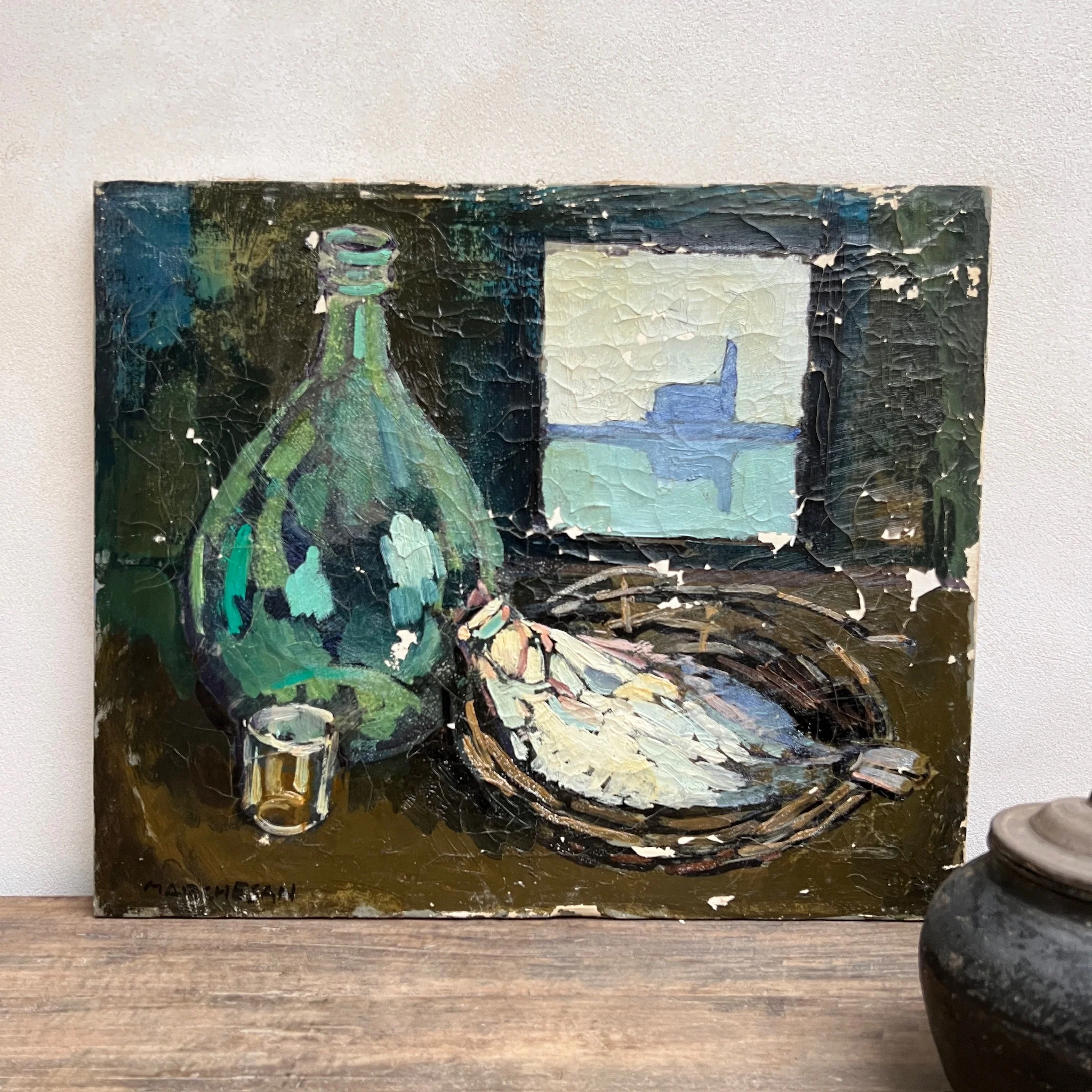 Vintage oil painting on canvas | Saoso - Image 3