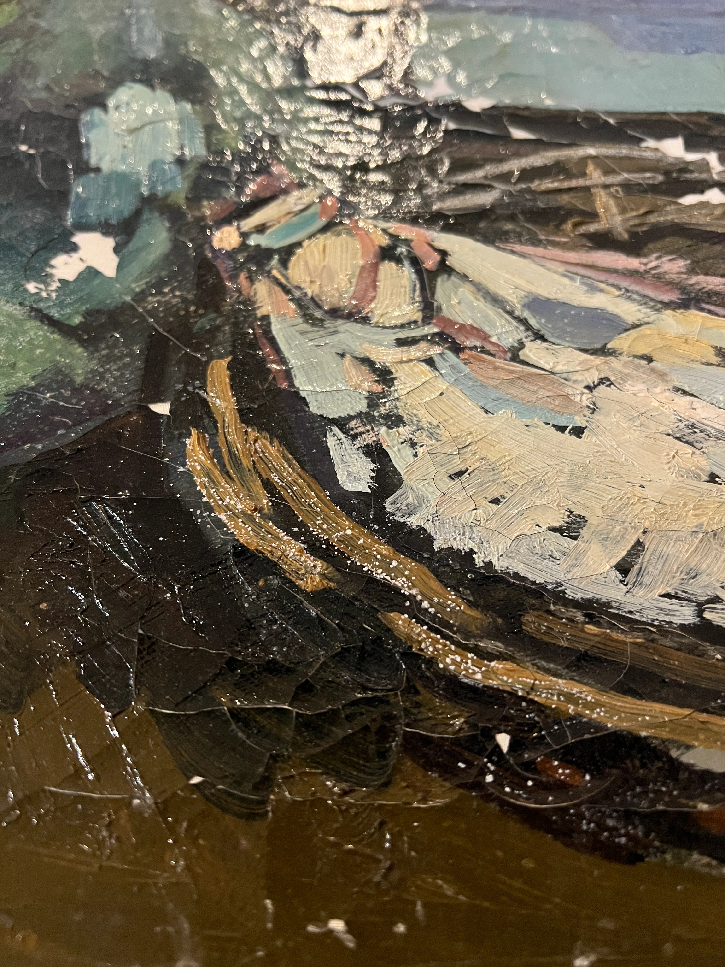 Vintage oil painting on canvas | Saoso - Image 7