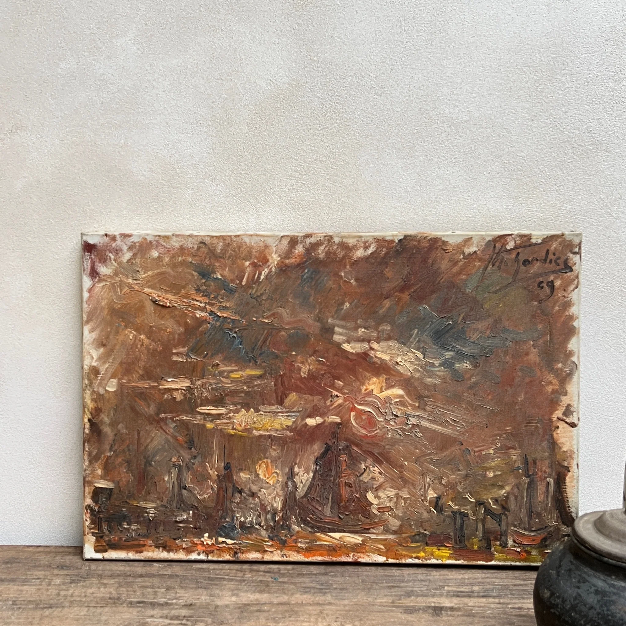 Vintage oil painting | Thogoris - Image 2