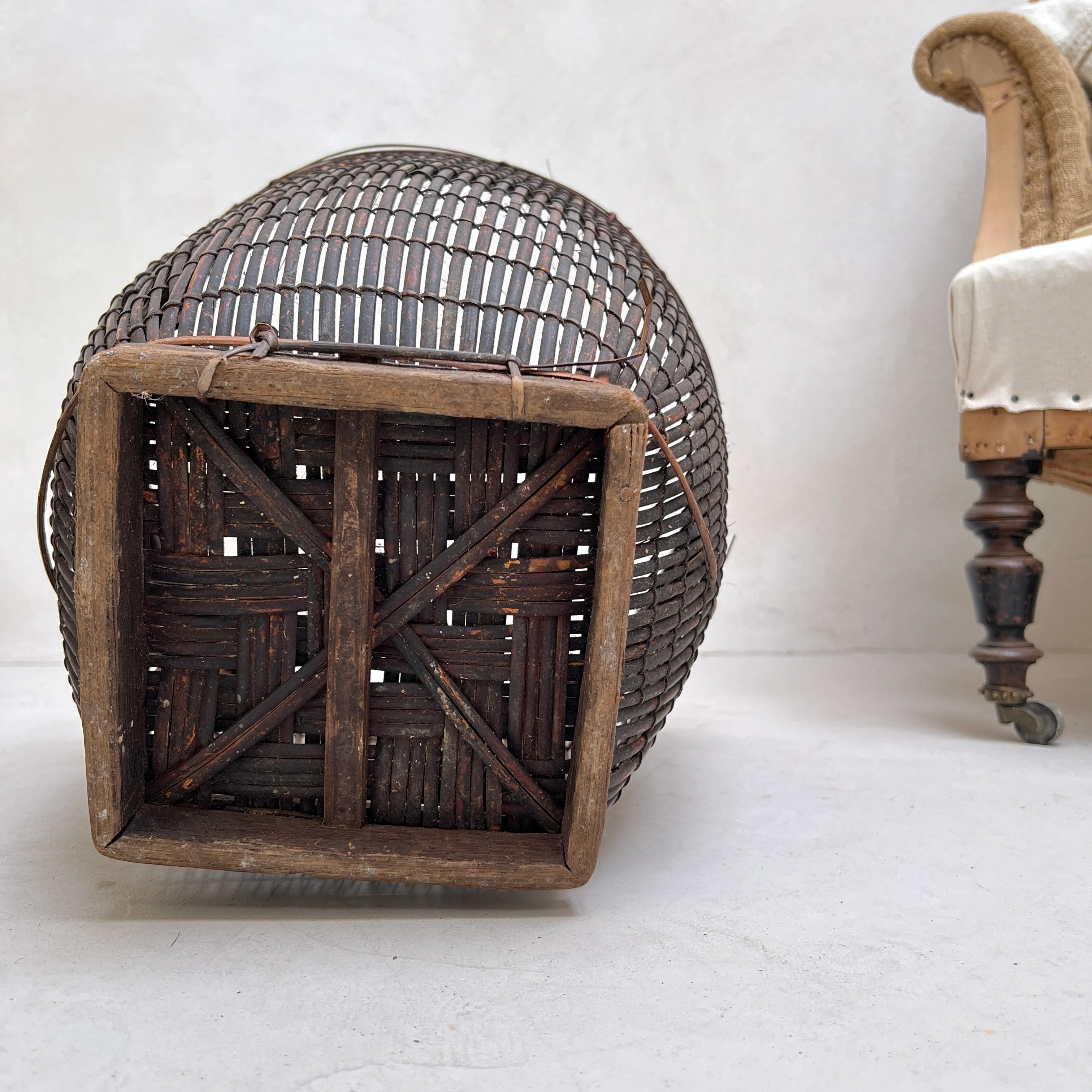 Vintage paddy field basket | Sumba - Image 3