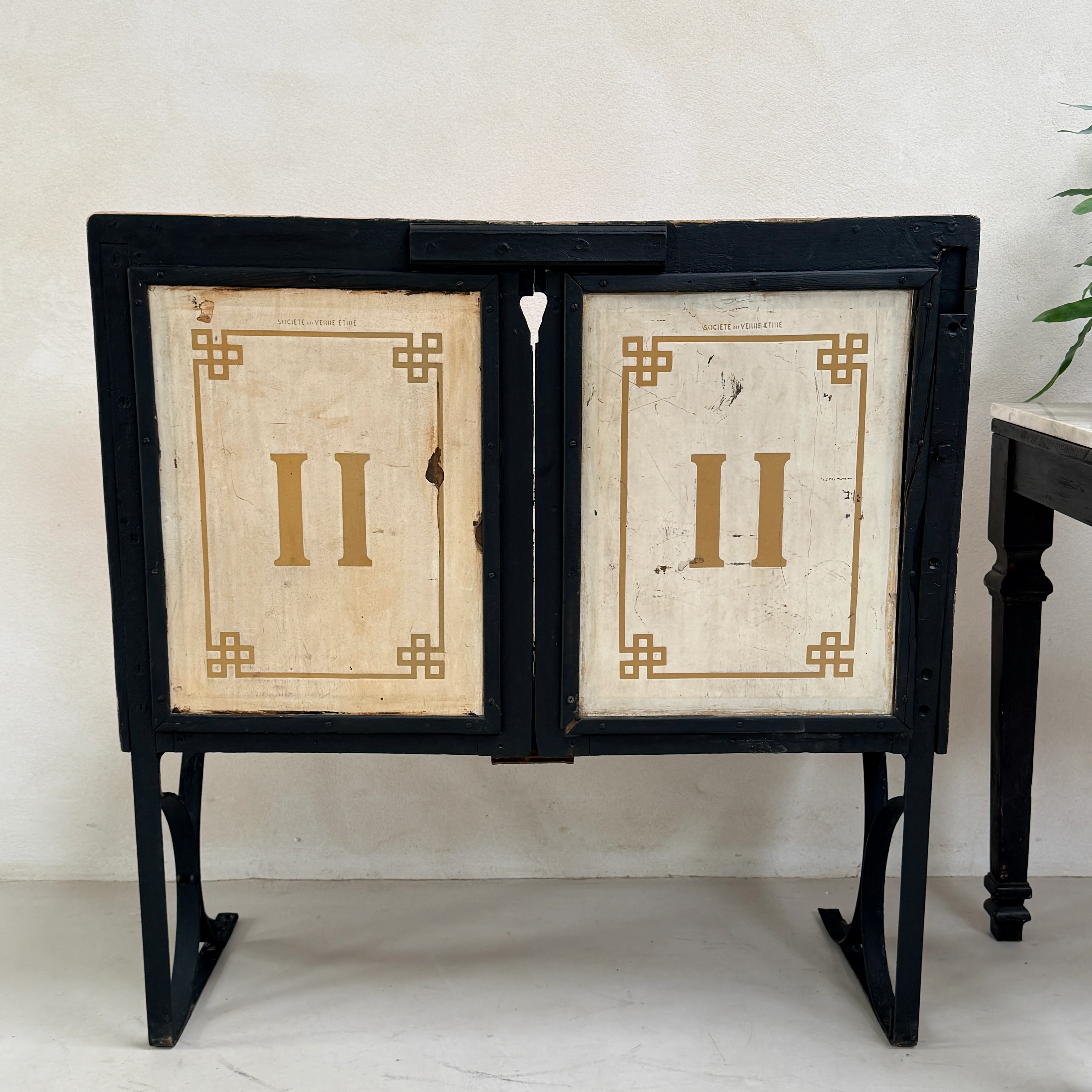 Vintage Paris Metro Hall Bench - Image 6