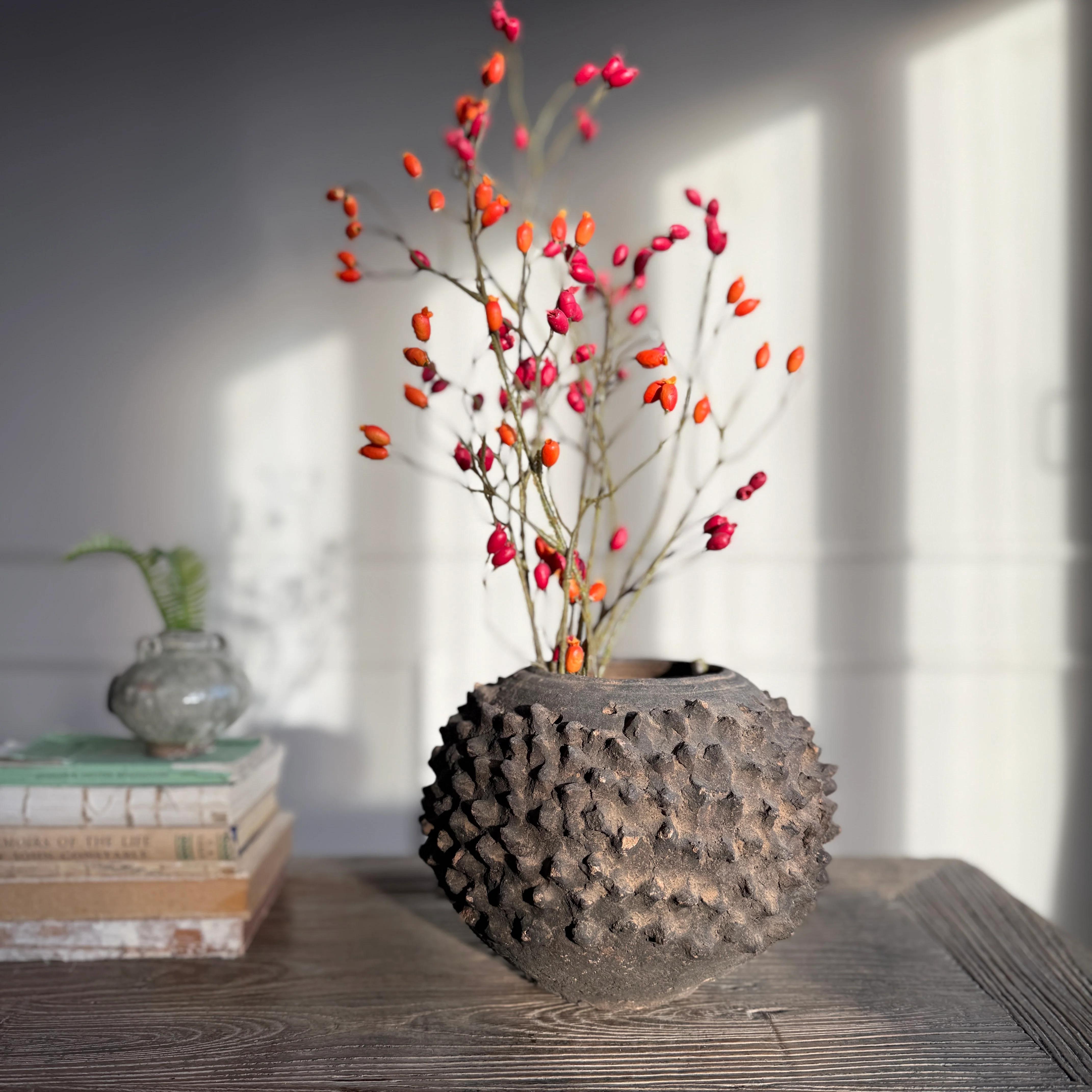 Vintage Spikes African Pottery - Image 7