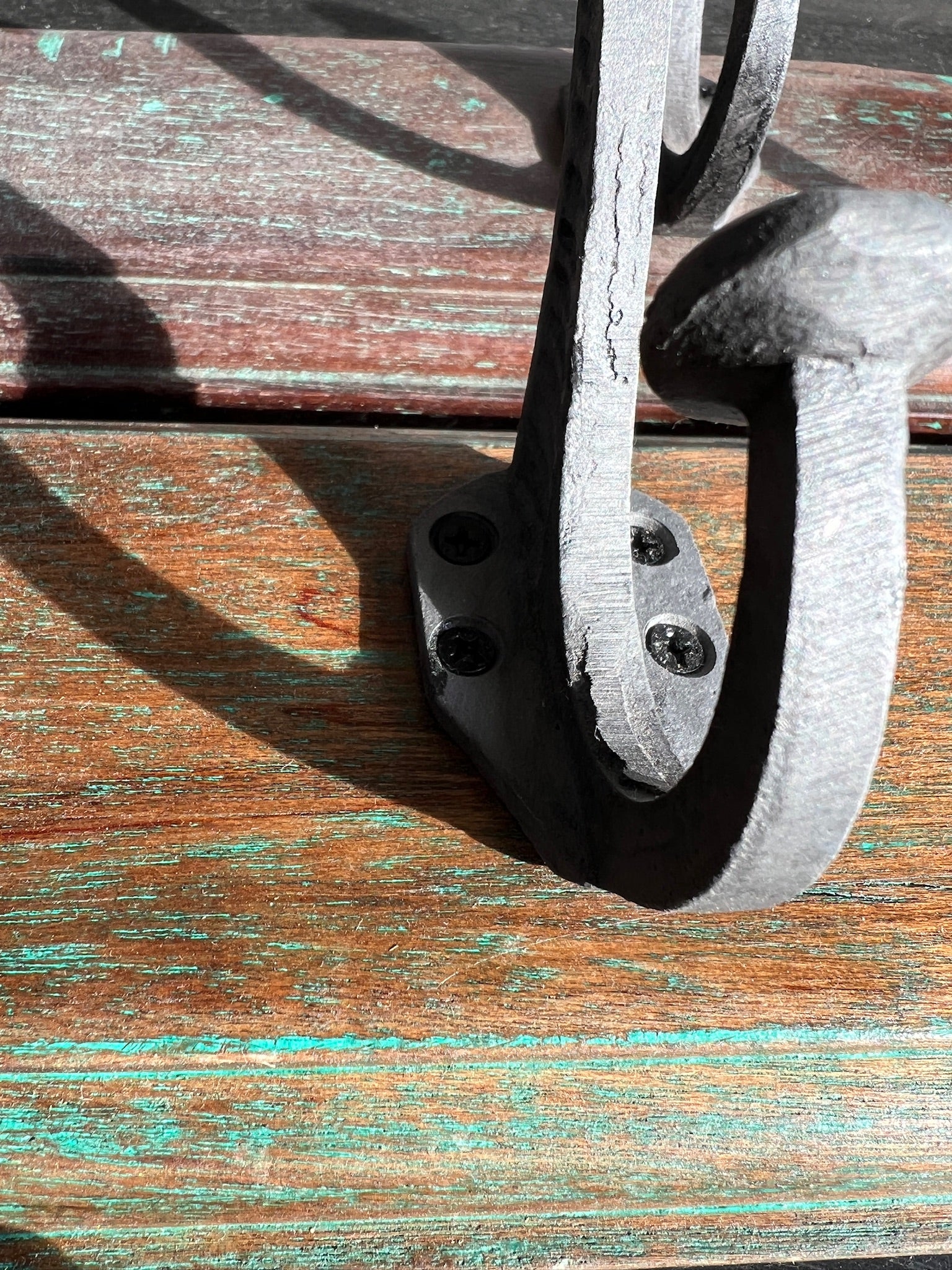 Vintage Wooden Coat Rack | 5 Hooks - Image 10