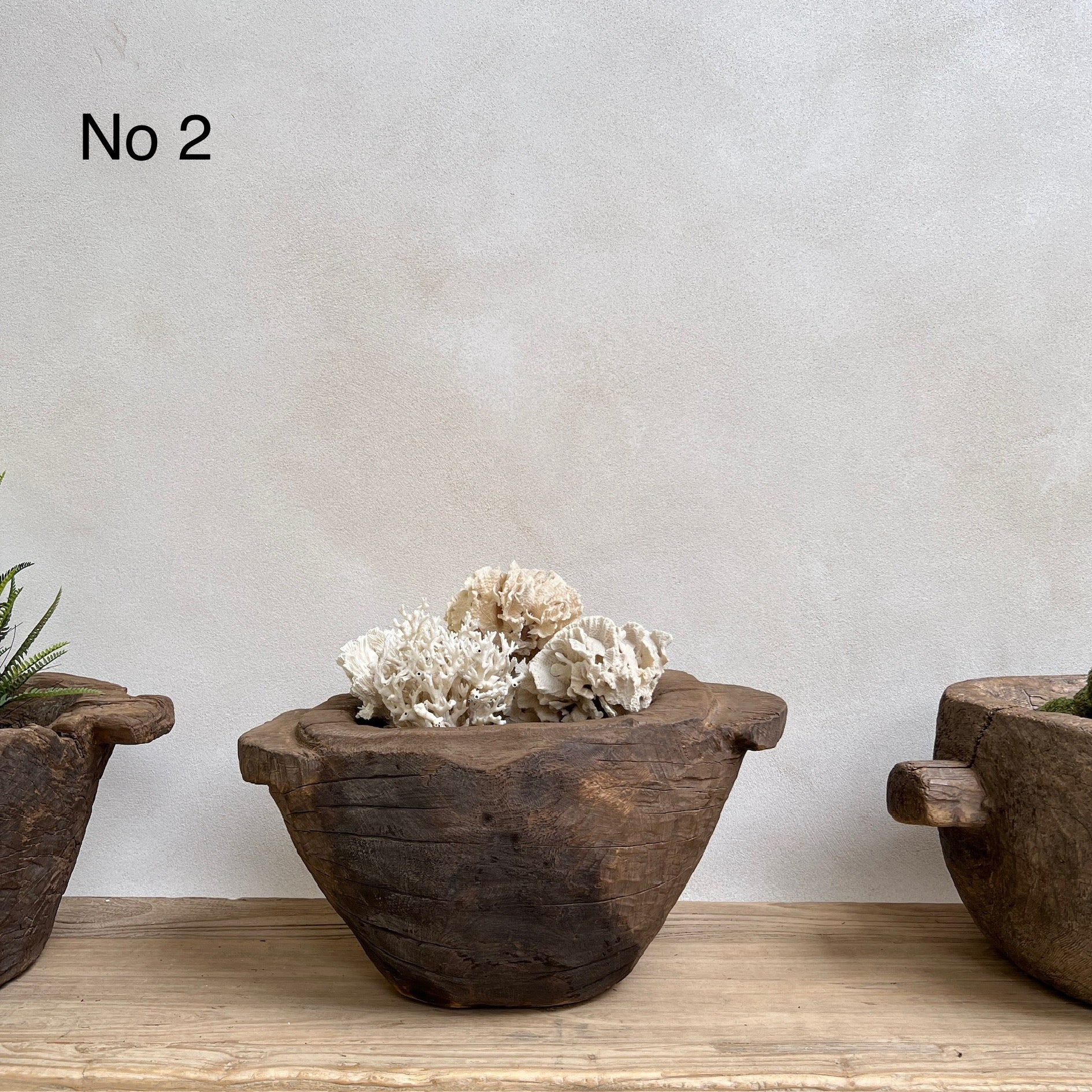 Vintage Wooden Tribal Mortar - Image 6