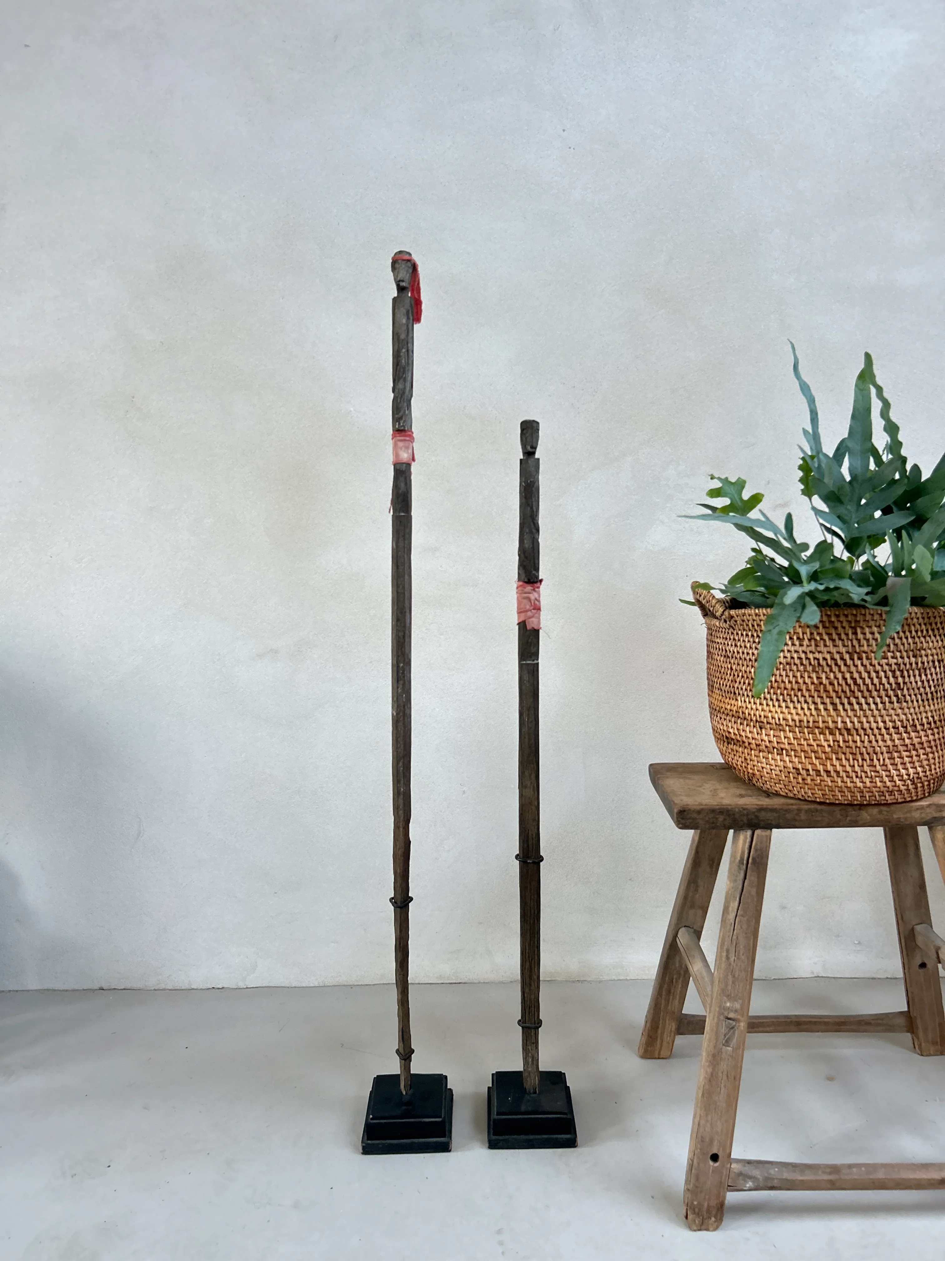 Antique Tribal Totem pole Harta - Image 3