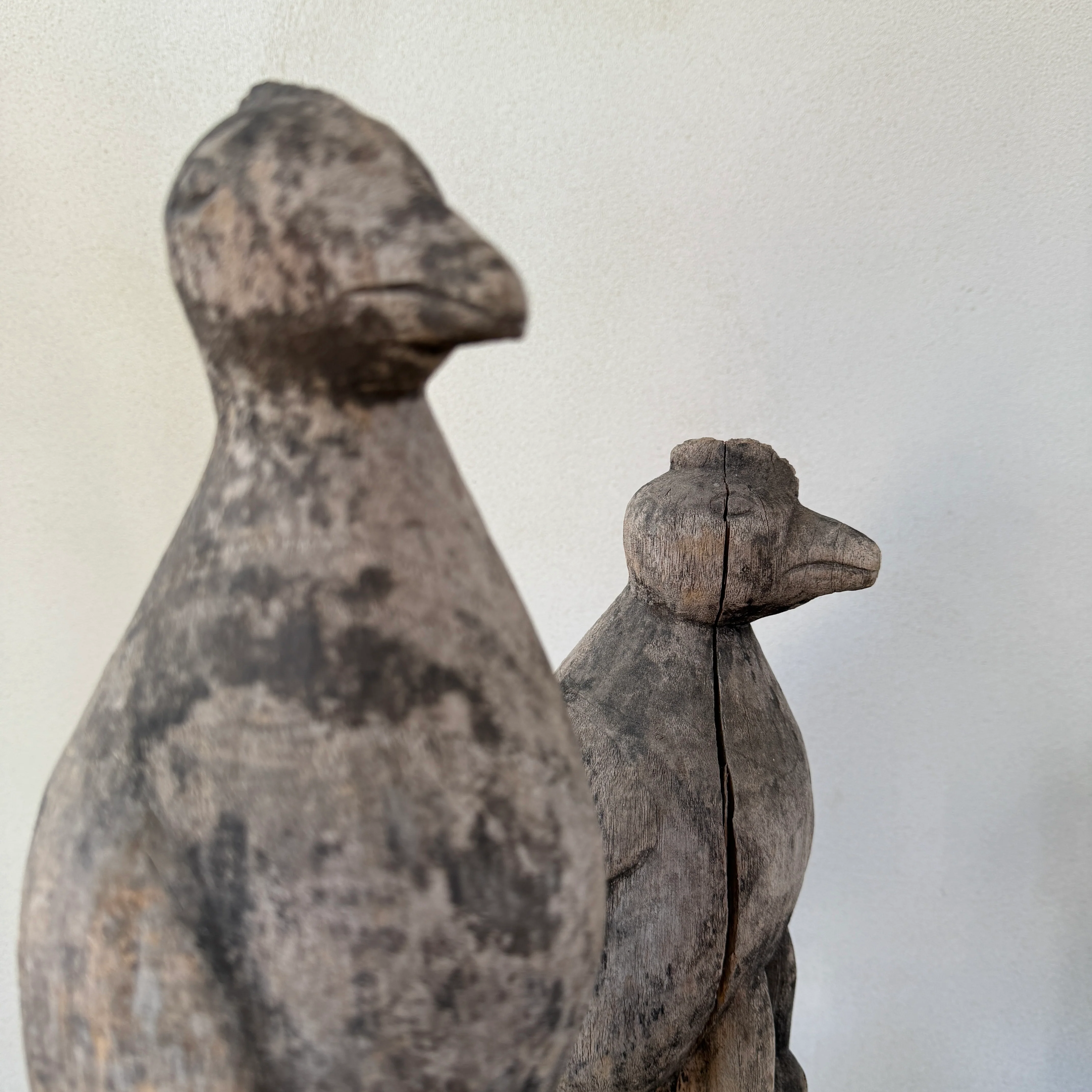 Wooden Two Birds Sculpture | Kadu - Image 11
