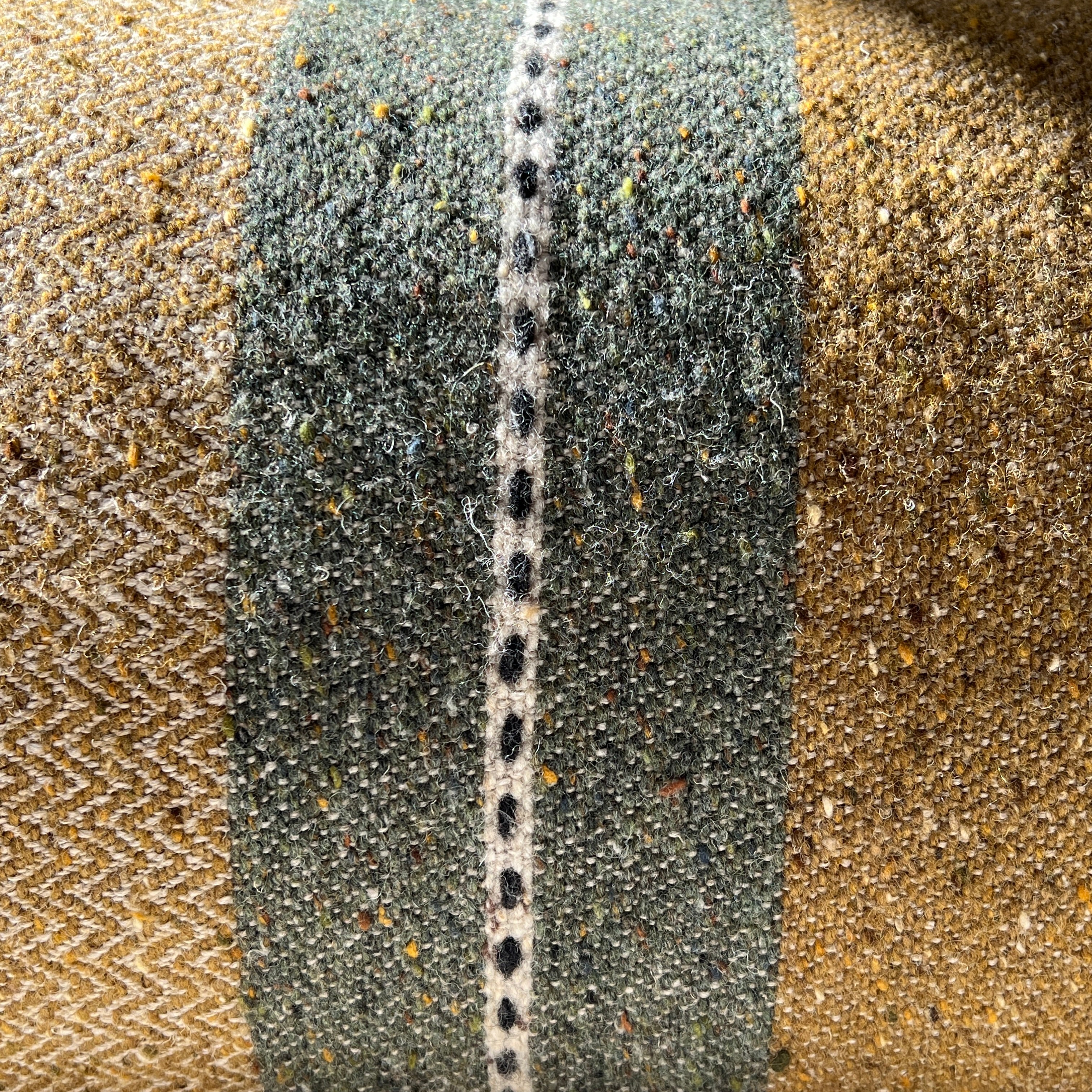 Woven striped Bolster cushion Mojave - Image 2