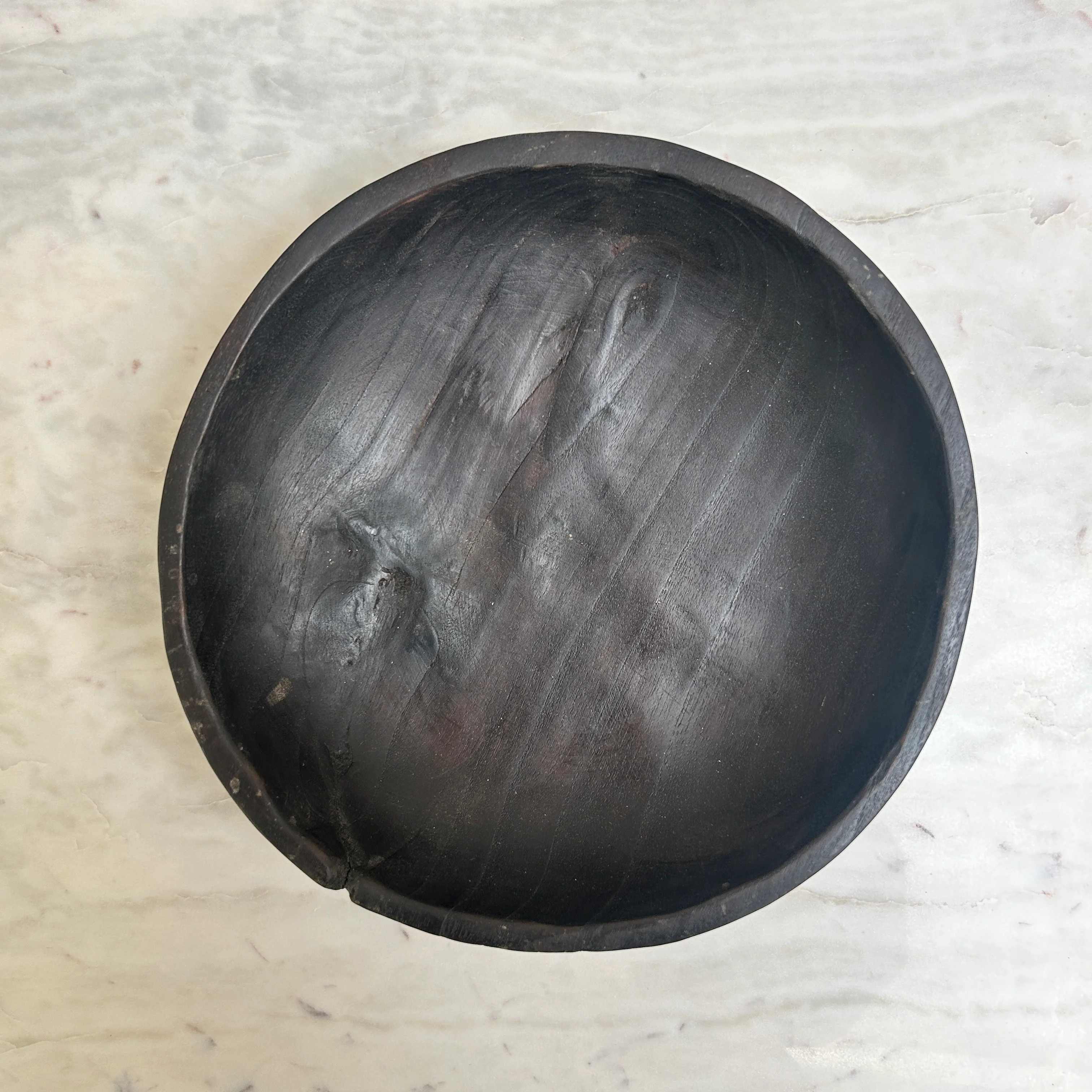 Yakising Black Carved Teak Bowls - Image 4